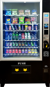 Self-serve custom vending machine
