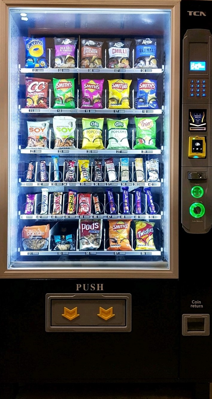 Snack Options to Sell in Your Food Vending Machines