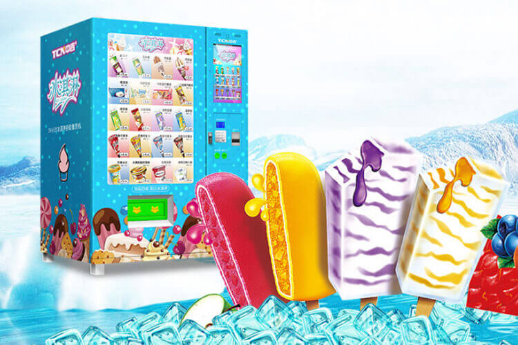 ice cream vending machine
