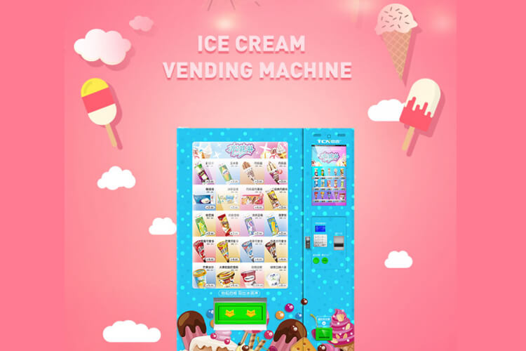 ice cream vending machine