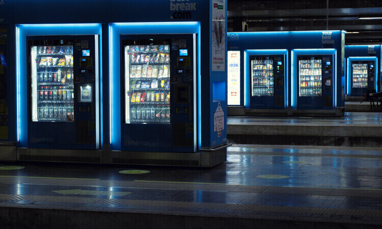 buying a vending machine